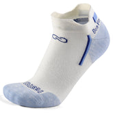 جوارب كاحل 🌿بامبو🌿 للجنسين - أبيض بأزرق سماوي أنيق - صغير/متوسط - S/M - HeeHoo.ae